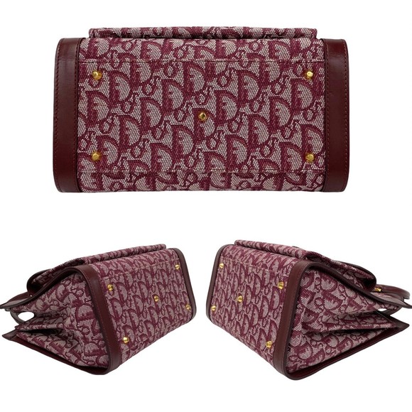 Christian Dior Trotter Mini Bag Wine Red - Picture 6 of 10